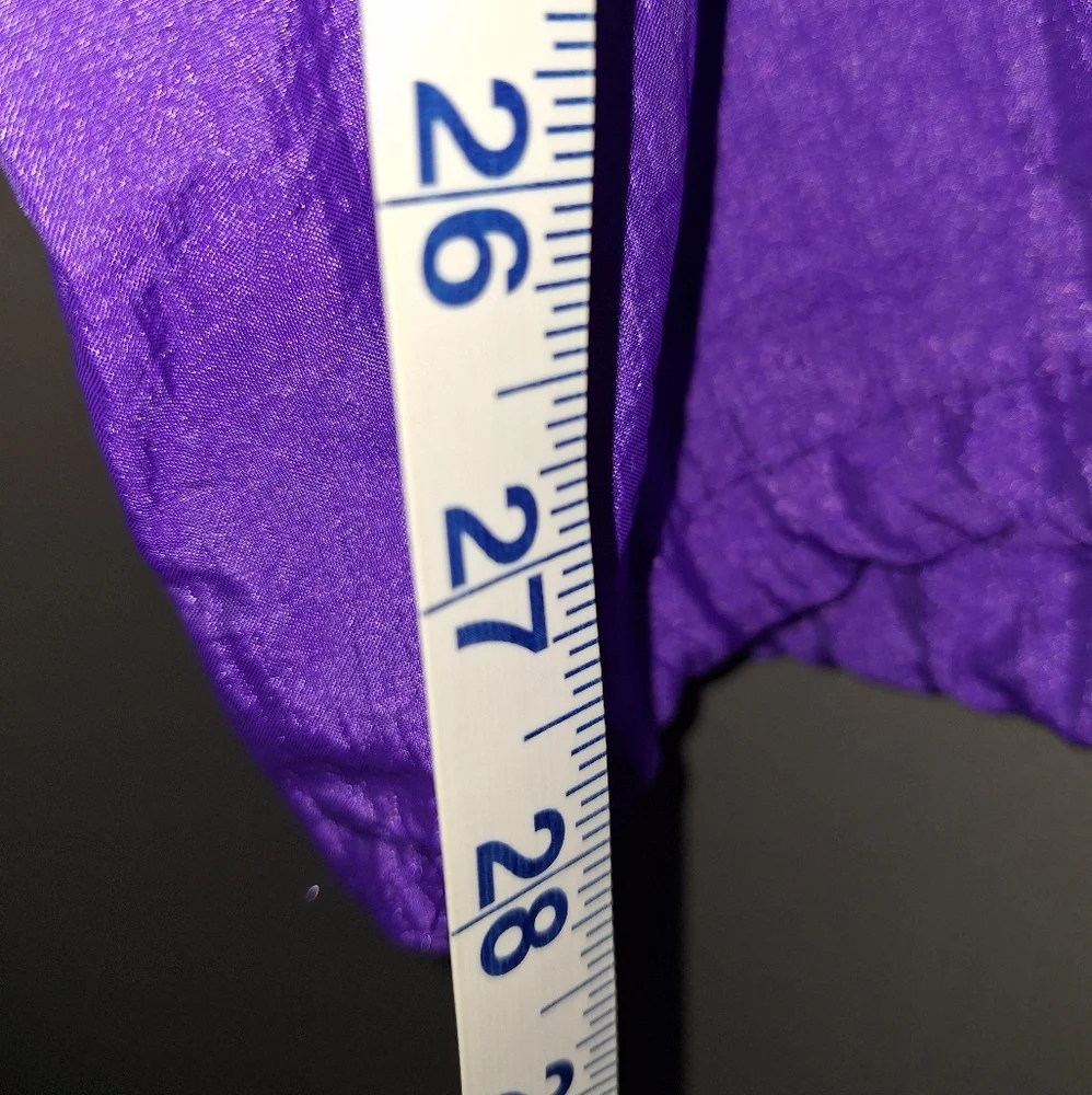 Vtg Surf Style Pull Over Windbreaker Jacket 1/2 Zip Neon Vibrant Colorblock 90s - Picture 10 of 14